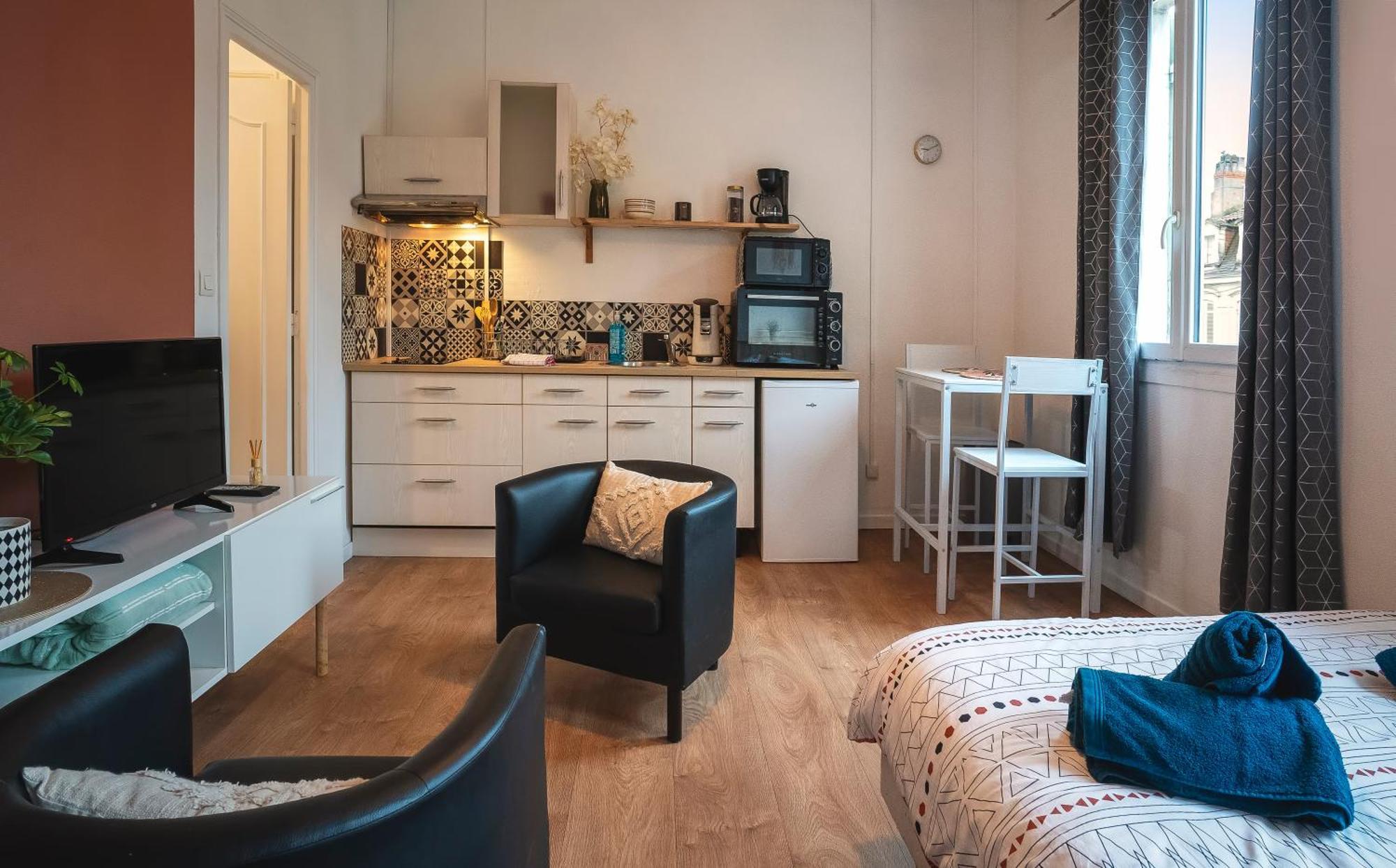Апартаменти Le Petit Chez Vous - T1 Bergerac -2 Pers Екстер'єр фото